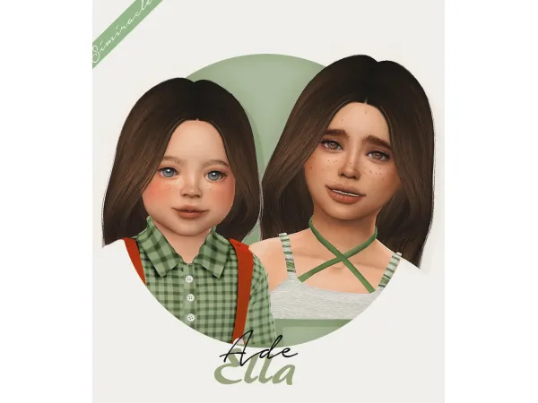 Alpha Ade Ella by simiracle - The Sims 4 Custom Content