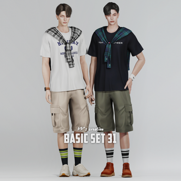Alpha [KK] Basic set 31 by simsfinds - The Sims 4 Custom Content