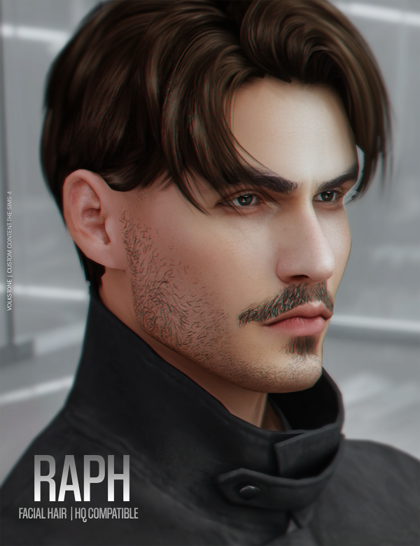 Alpha VOLKS FACIAL HAIR N04 V5 by volkstonesims - The Sims 4 Custom Content
