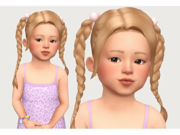 Maxis Match hyemi hair by casteru - The Sims 4 Custom Content