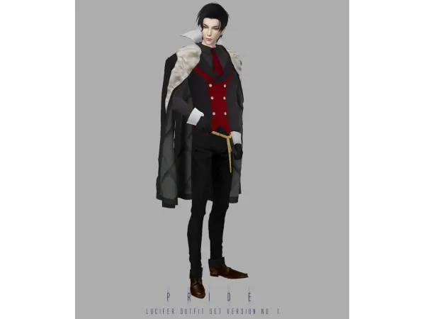 OBEY ME - PRIDE OUTFIT - Lucifer Outfit V1 (Casual)