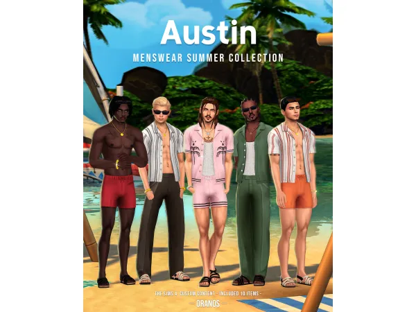 Austin - Menswear Summer Collection by oranos