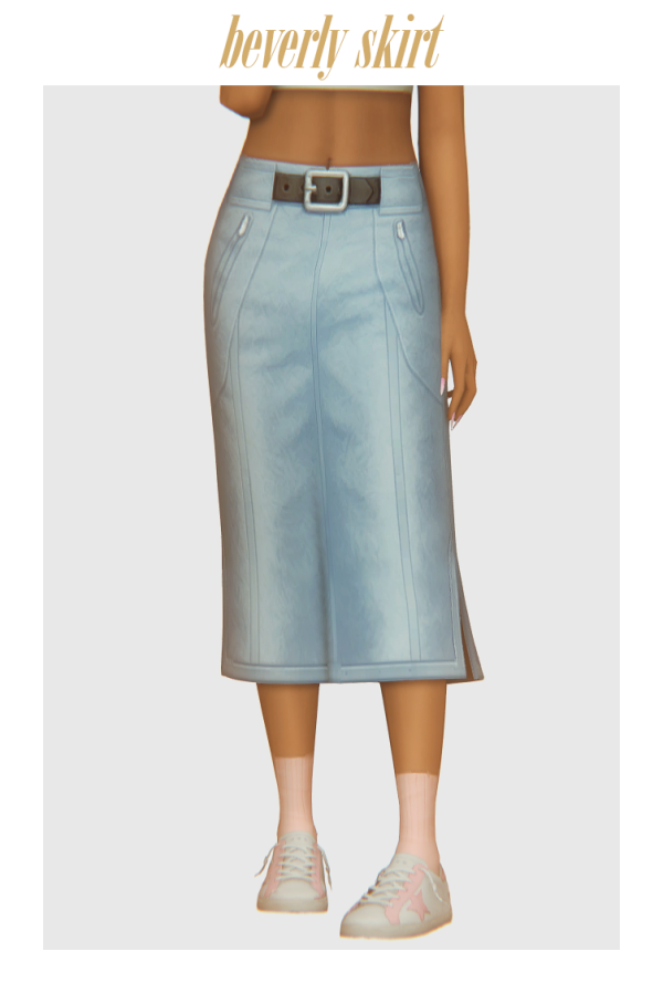 Maxis Match beverly skirt by simsfinds - The Sims 4 Custom Content