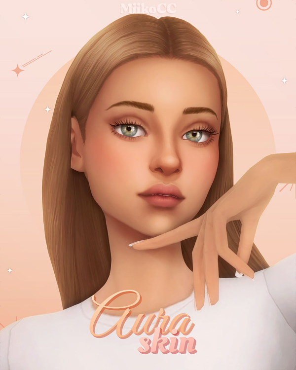 Maxis Match Aura skin overlay by simsfinds - The Sims 4 Custom Content