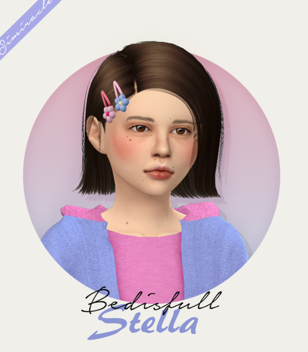 Alpha Bedisfull Stella Kids Version by simsfinds - The Sims 4 Custom Content