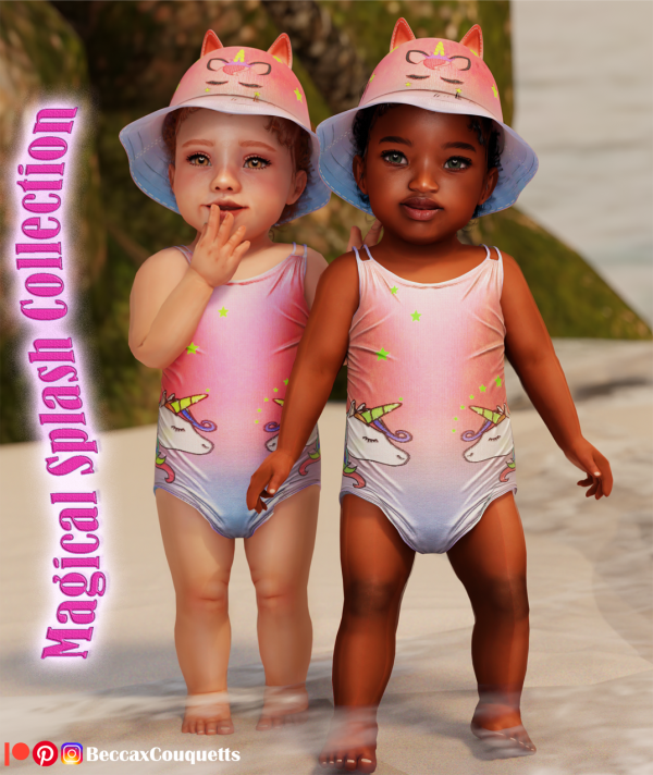 Alpha Magical Splash Collection Infants by beccaxcouquetts - The Sims 4 Custom Content