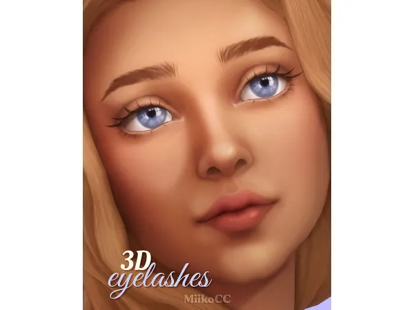 Mix Eyelashes Part 6 by miikocc - The Sims 4 Custom Content