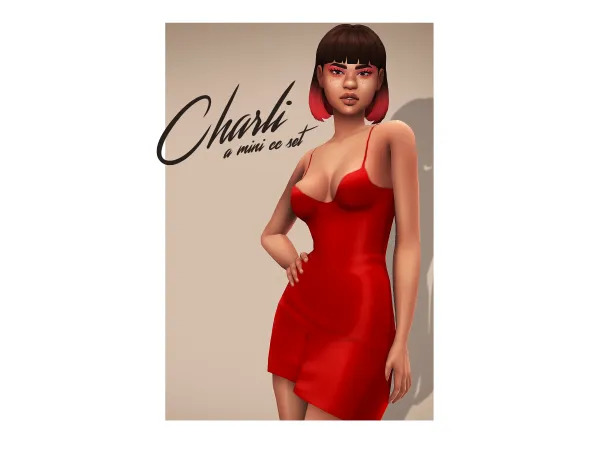 'Charli' cc set by grimcookies