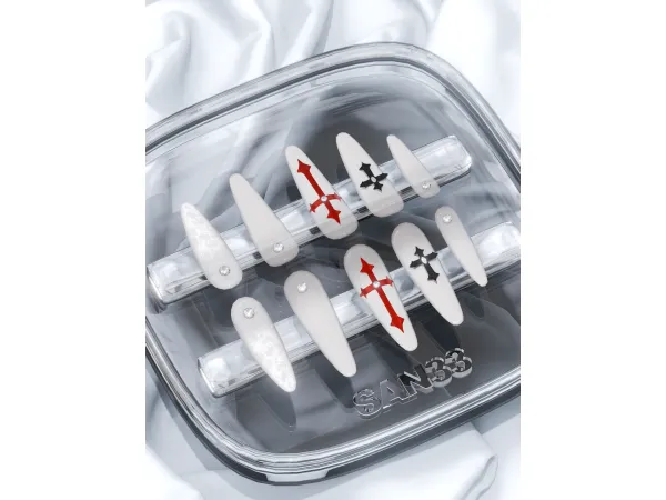 Alpha u3010333u3011Chrome Hearts Nail by san33 - The Sims 4 Custom Content