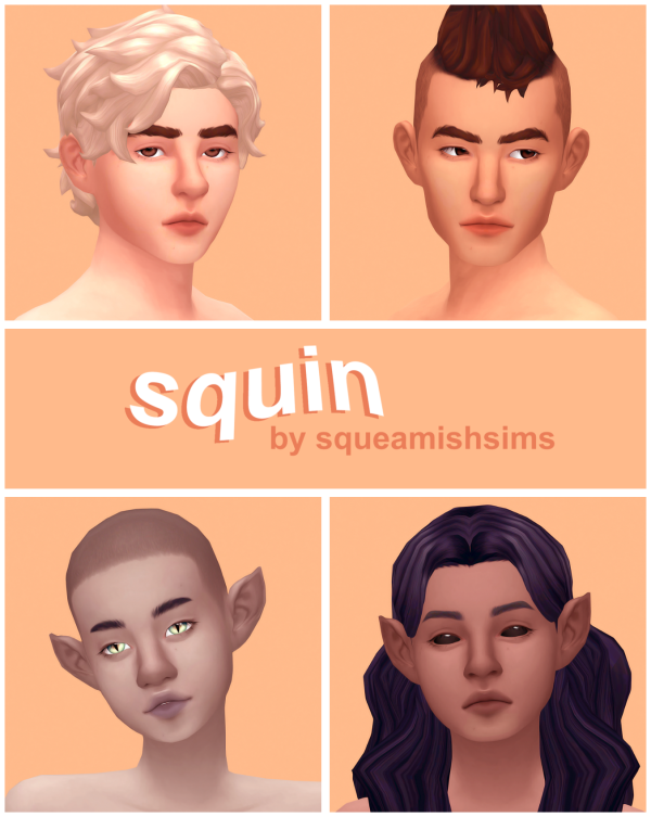 Maxis Match squin skinblend by simsfinds - The Sims 4 Custom Content