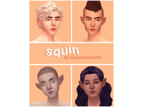 Maxis Match squin skinblend by squeamishsims - The Sims 4 Custom Content