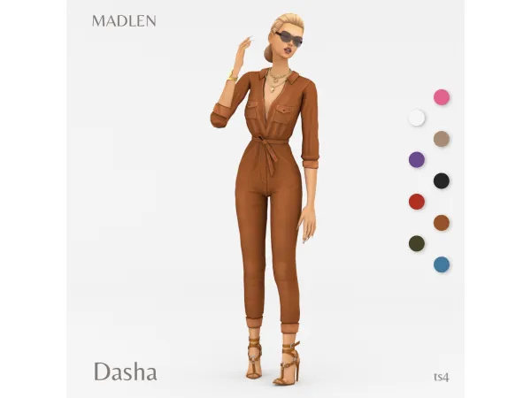 Dasha Jumpsuit by Madlen