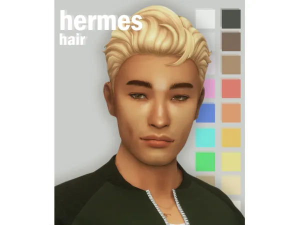 Maxis Match hermes hair by okruee - The Sims 4 Custom Content