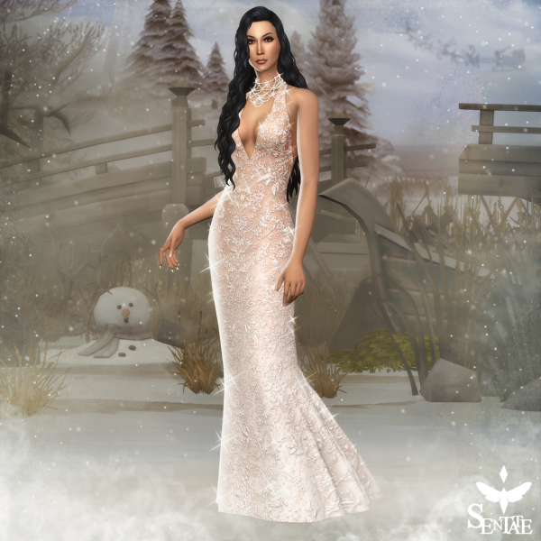 Maxis Match 2024 Christmas Card Gift by simsfinds - The Sims 4 Custom Content