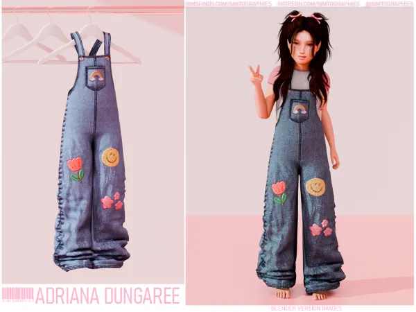 Adriana Dungaree