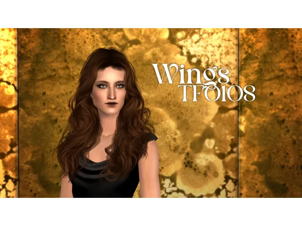 Wings TF0108 Retextured by simsfinds - The Sims 2 Custom Content
