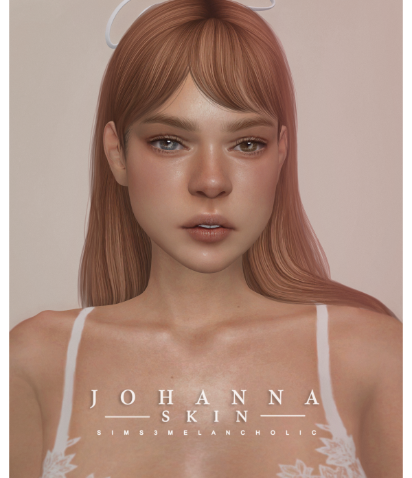 Alpha johanna skin by simsfinds - The Sims 4 Custom Content