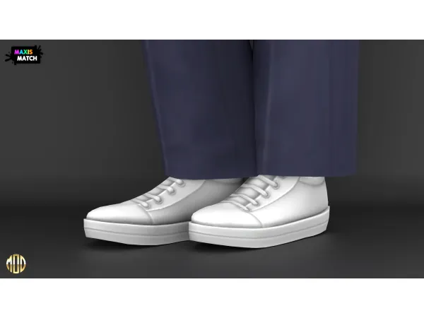 Maxis Match Nolan Shoes by modcollective - The Sims 4 Custom Content