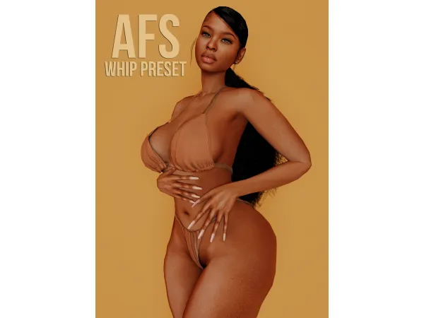 Whip Preset by Afrosimtric Sims
