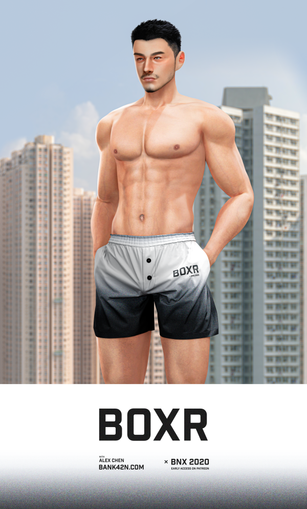 Alpha BNX BOXR by simsfinds - The Sims 4 Custom Content