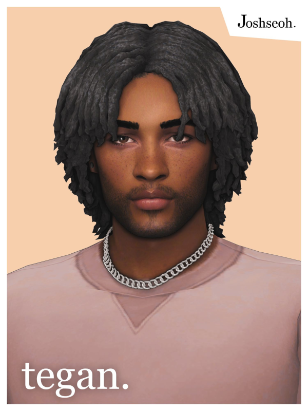 Maxis Match Tegan Hair Ombre Overlay by simsfinds - The Sims 4 Custom Content