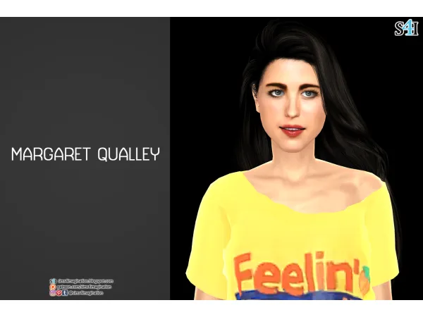 Alpha Margaret Qualley by sims4imagination - The Sims 4 Custom Content