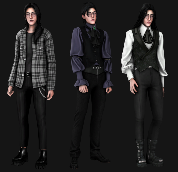 Maxis Match Lucien Raffield by simsfinds - The Sims 4 Custom Content