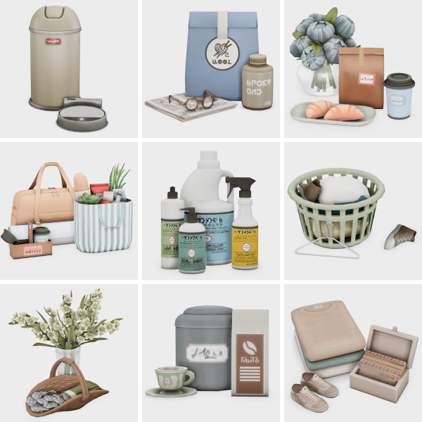 Maxis Match cozy sunday essentials sims 4 finds by simsfinds - The Sims 4 Custom Content