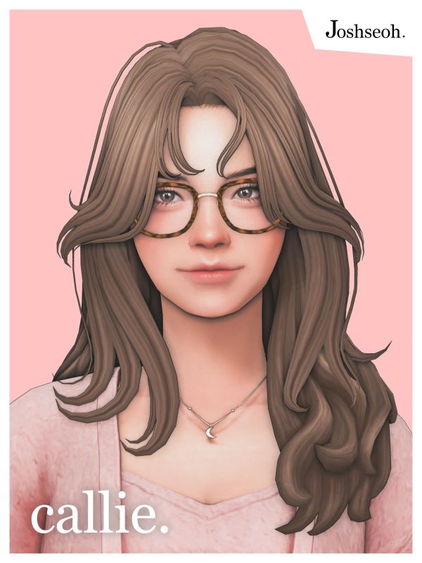 Maxis Match Callie Hair V1 by simsfinds - The Sims 4 Custom Content