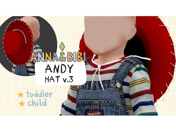 Andy V.3 | Cowboy Hat | Toddler and Child | Anna&Bibi