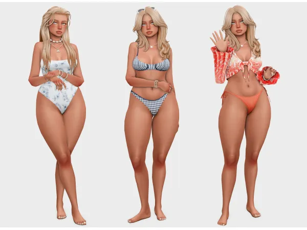 Maxis Match last days in sulani sims 4 lookbook by simsfinds - The Sims 4 Custom Content