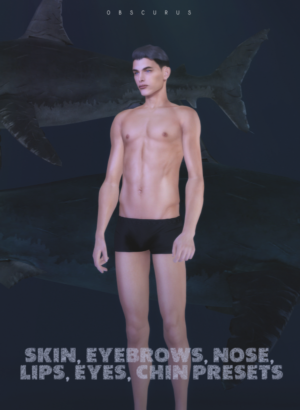 Alpha SKIN EYEBROWS AND MALE PRESETS ω sims by simsfinds - The Sims 4 Custom Content