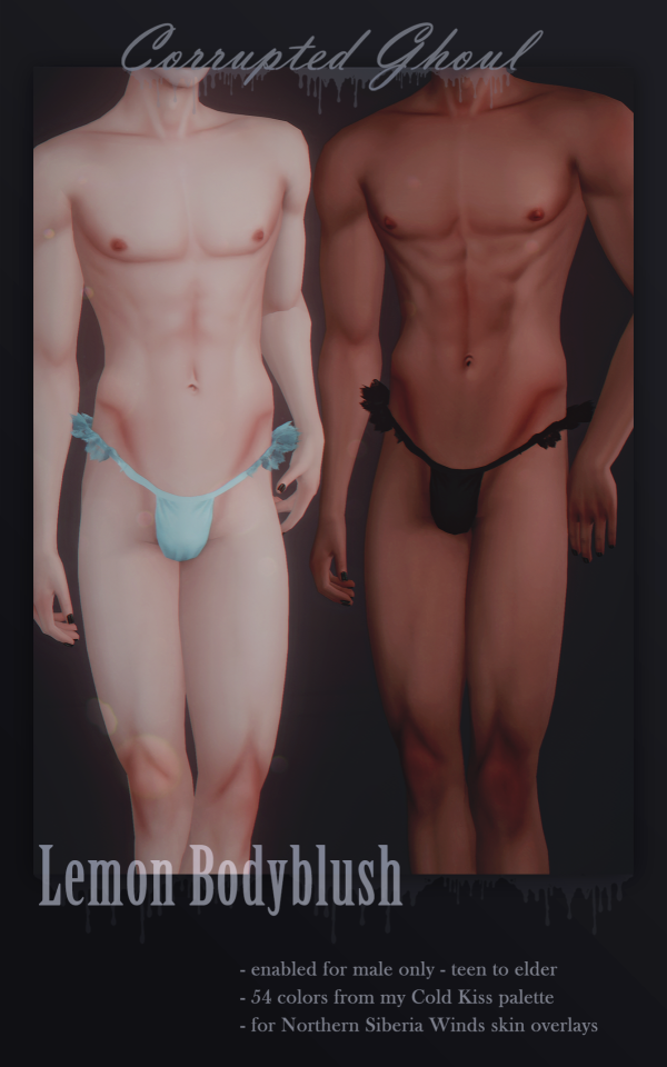 Mix bodyblush lemon by simsfinds - The Sims 4 Custom Content