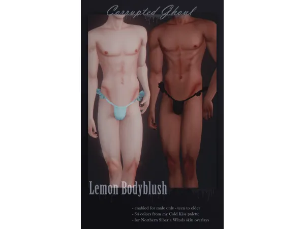 Mix bodyblush lemon by o0corruptedghoul0o - The Sims 4 Custom Content
