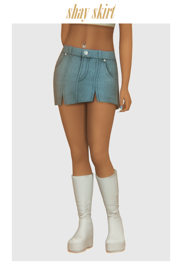 Maxis Match shay skirt by simsfinds - The Sims 4 Custom Content
