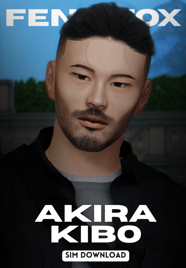 Mix Akira Kibo by fenixfox - The Sims 4 Custom Content