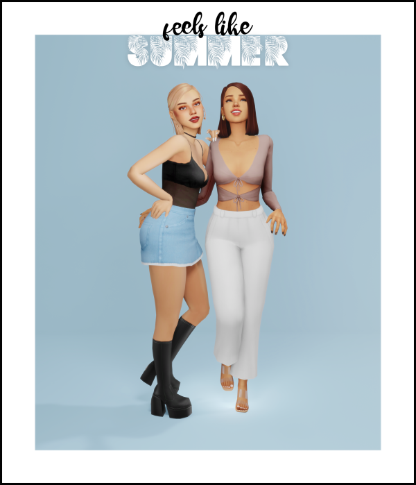 Maxis Match feels like summer by simsfinds - The Sims 4 Custom Content