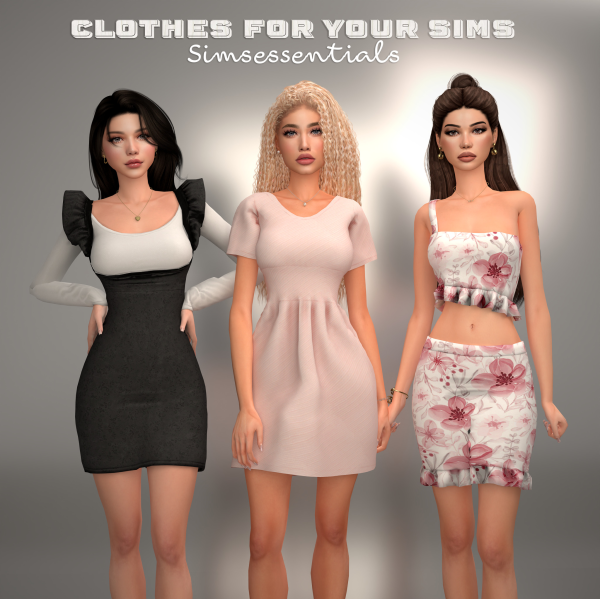 Mix Dump Clothes For Your Sims by simsfinds - The Sims 4 Custom Content