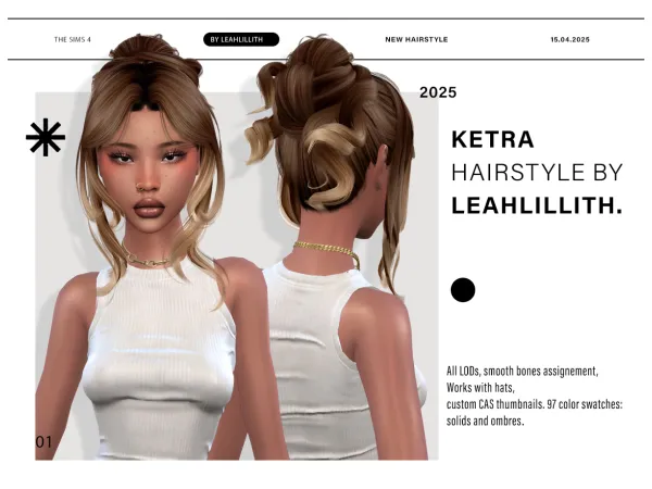 Ketra Hairstyle by leahlillith