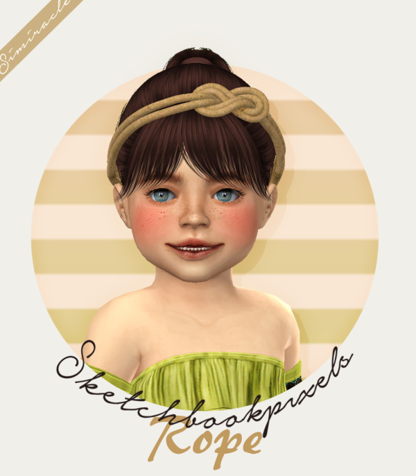 Alpha simiracle Sketchbookpixels Rope Toddler Version 3T4 by simsfinds - The Sims 4 Custom Content
