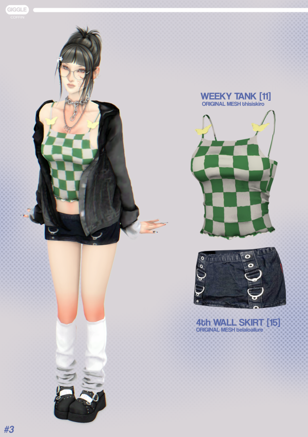 Alpha (gigglecoffin) junk drawer recolor set by simsfinds - The Sims 4 Custom Content