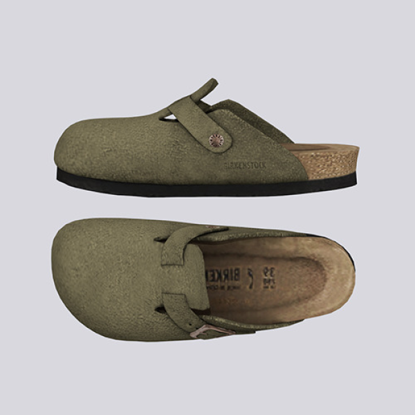 Alpha [Noru] am Birkenstock Boston by simsfinds - The Sims 4 Custom Content