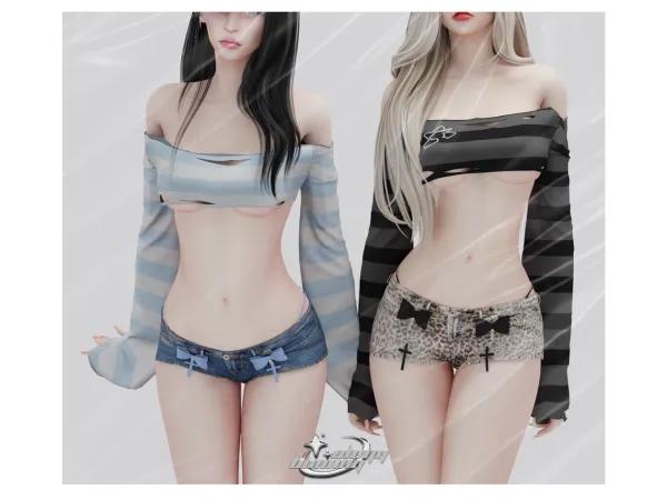 Alpha Peck A Boo Set NSFW - The Sims 4 Custom Content