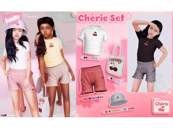 Chu00e9rie Set by LYNXsimz