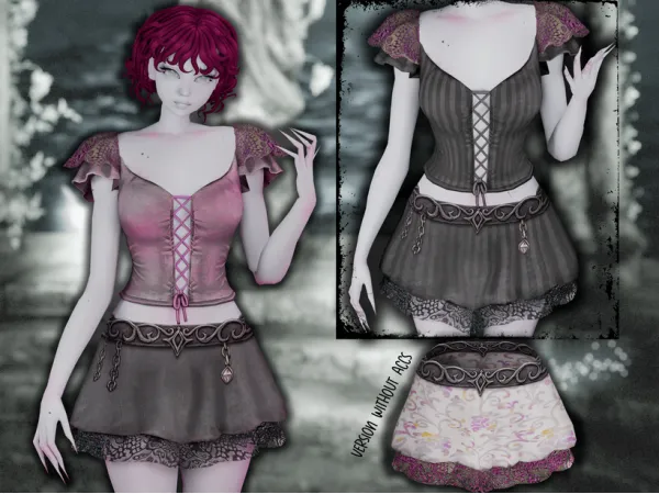 Maxis Match Moonties outfit by atomiclight - The Sims 4 Custom Content