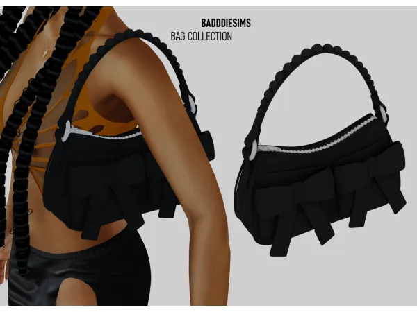 Alpha BAG COLLECTION BG3 by BadddieSims - The Sims 4 Custom Content