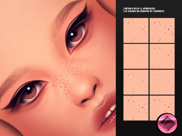 Tender Dots Freckles Details N119 L1 by cosimetic