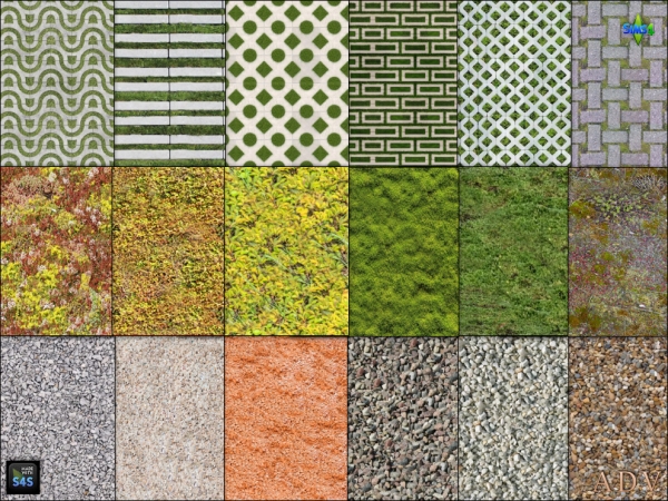 Maxis Match Outside floors by artedellavita_mabra - The Sims 4 Custom Content