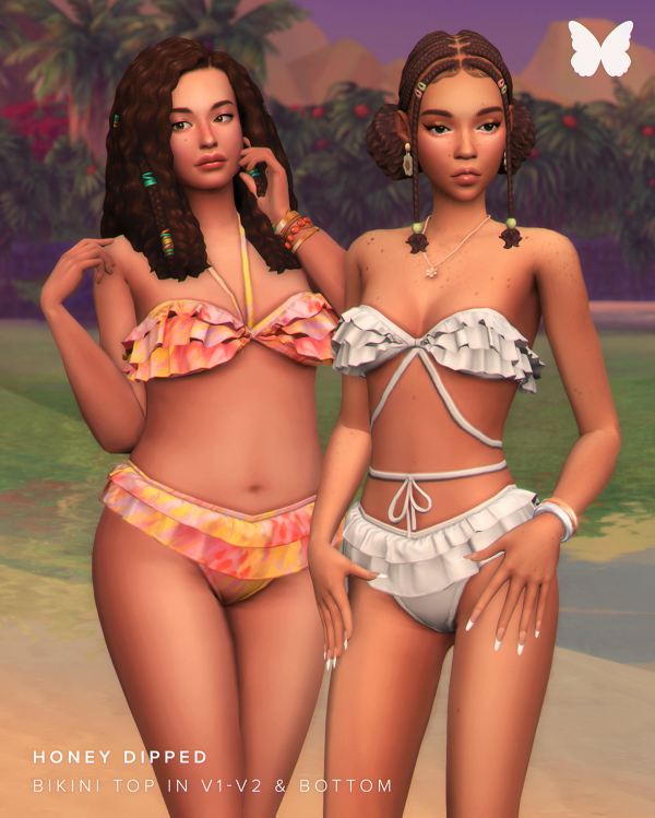 Maxis Match honey dipped by simsfinds - The Sims 4 Custom Content