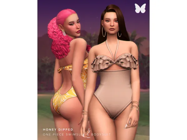 Maxis Match Honey Dipped by joliebean - The Sims 4 Custom Content